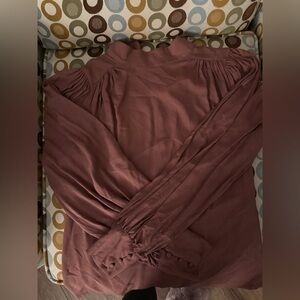 Express Dusty Rose Blouse